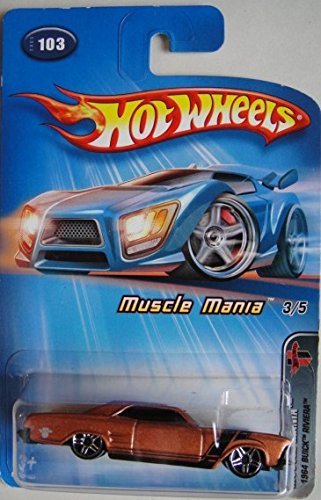 HOT WHEELS MUSCLE MANIA 3/5 1964 BUICK RIVIERA #103
