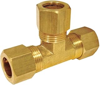 7/8 in. Compression X 7/8 in. D Compression Brass Tee