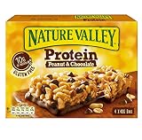  Nature Valley - Barritas de Proteinas con Peanut & Chocolate - Caja de 4 unidades