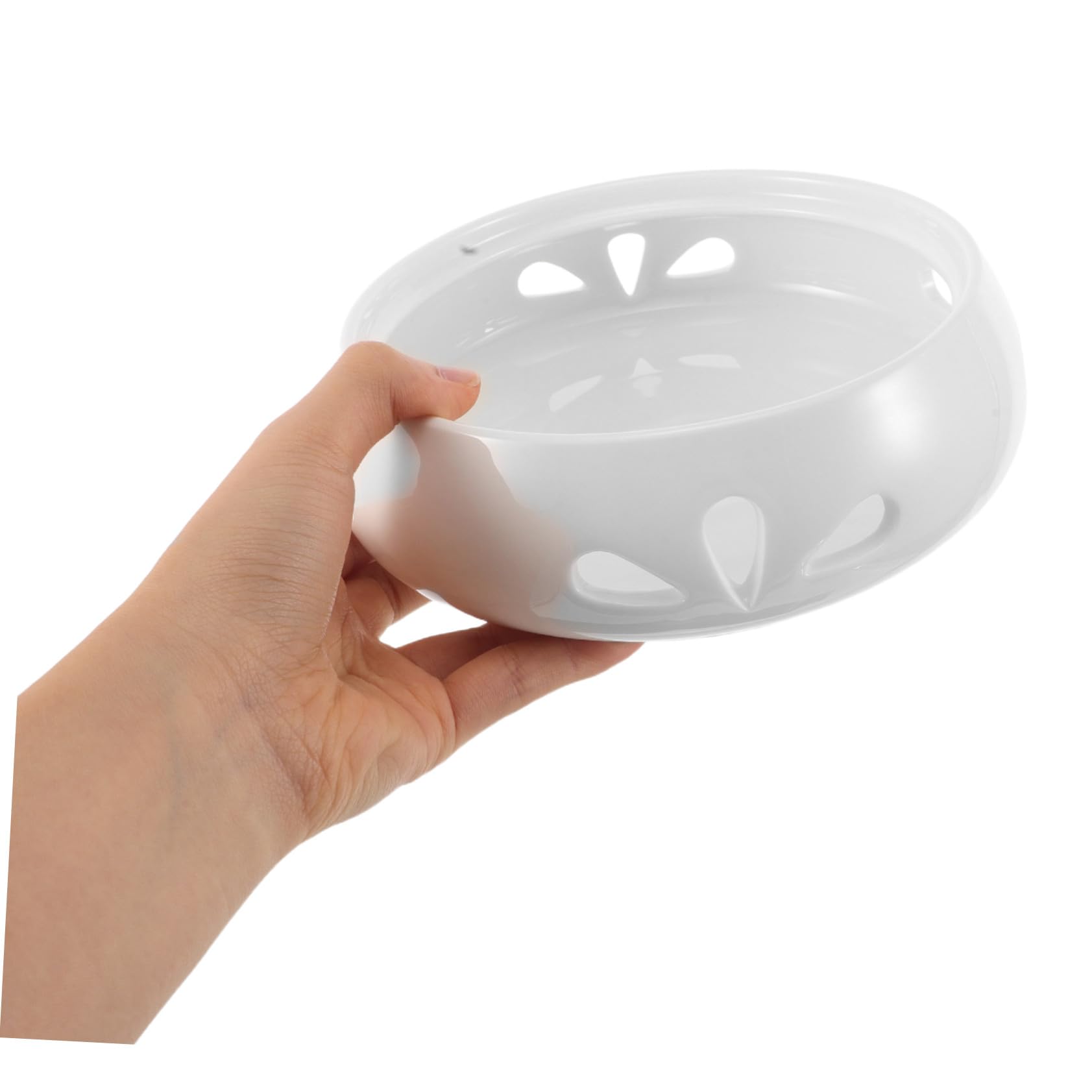 Calentador de Tetera de Cerámica Blanco Base de Porcelana