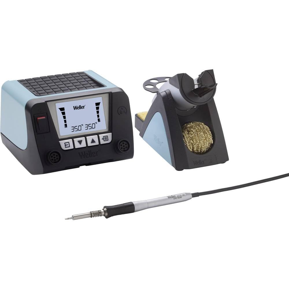Weller T0053444399 - Saldatore digitale a 2 canali con WTP 90, 150 W