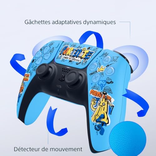 Sony Manette PlayStation 5 officielle DualSense Sans fil Batterie rechargeable Bluetooth Compatible avec PS5 Édition : Fortnite - vue 9