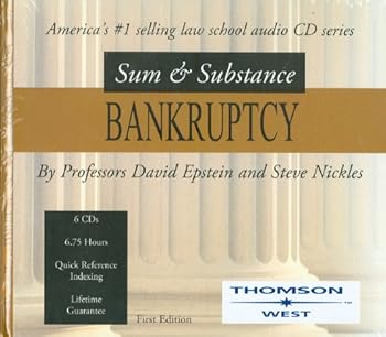 Epstein's Sum And Substance Audio Set on Bankruptcy