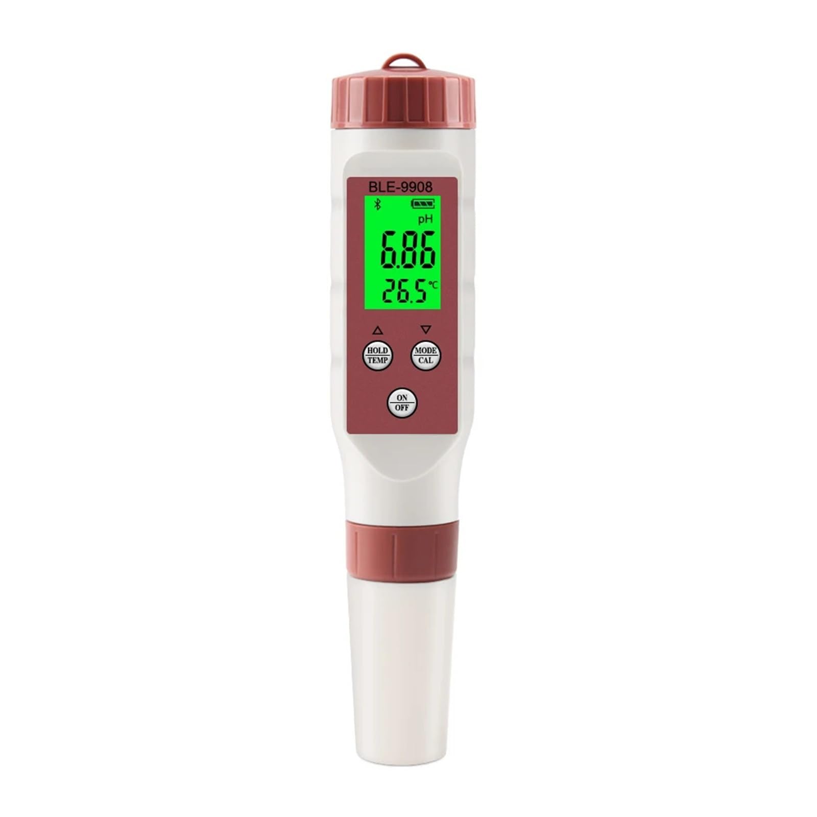 Stylo de qualité l'eau 7 en 1, testeur pH, EC, TDS, ORP, SEL, SG, TEMP, application, contrôle intelligent, Analyse de qualité instantanée