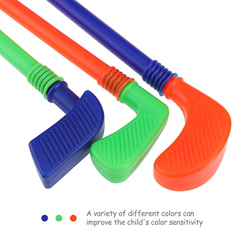 NUOLUX Toy Golf Set Plastic for Toddler Kid Parent-Child Games