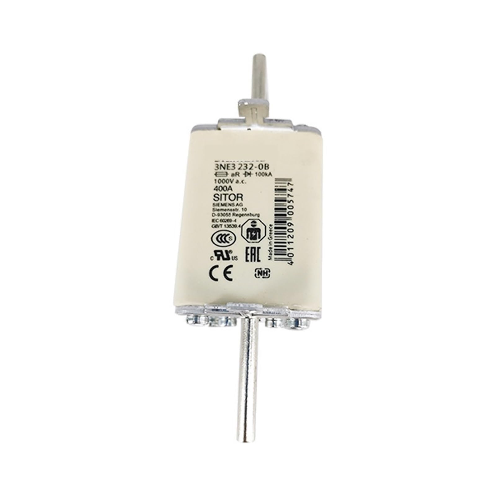 Fusible rapide 3NE1225-3 à coupure ultra-brève pour sécuriser vos semi-conducteurs