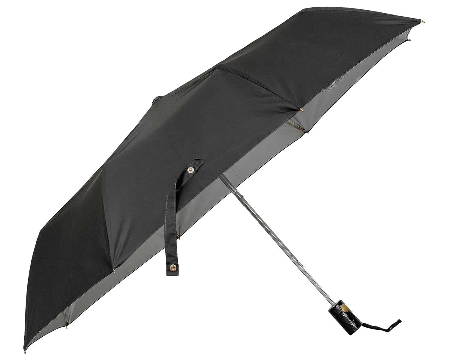 ayunix 2-Fold Travel Umbrella – Windproof Compact Black Umbrella for Men & Women – Lightweight, Automatic Open & Close – Portable & Durable for Rain and Sun Protection-picture-11