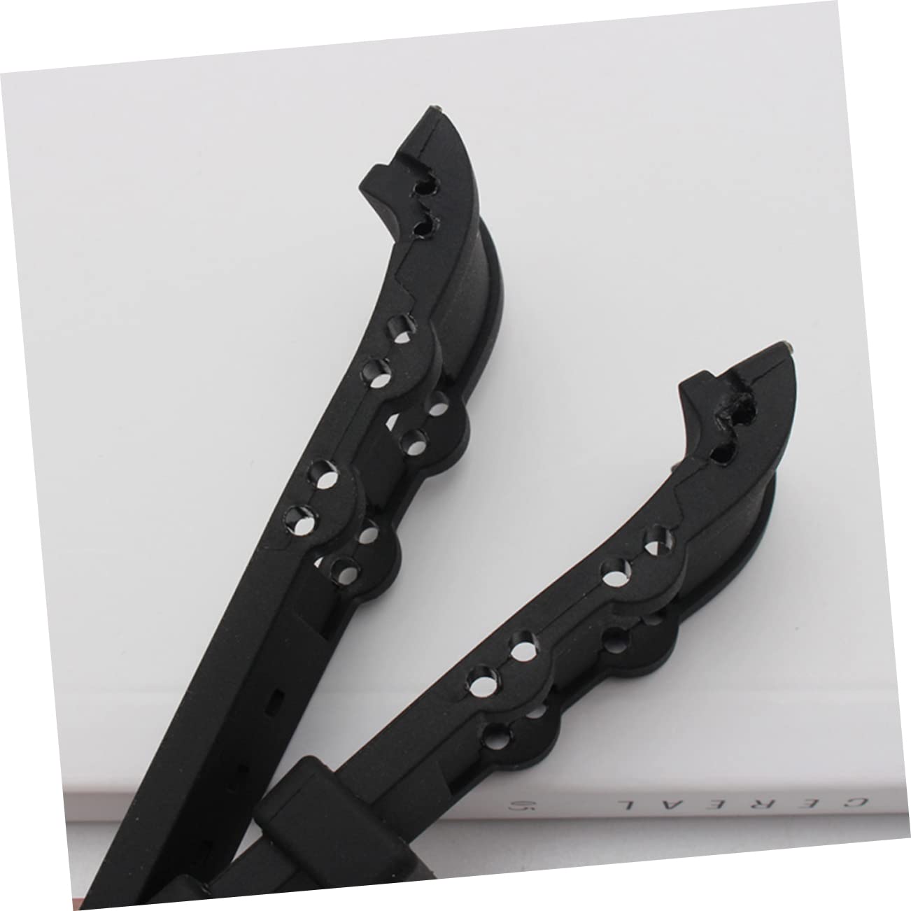 3 Piezas correa deportiva impermeable pro correas de reloj de liberación rápida correa de reloj sin hebilla tanque buzo correa de pulsera inteligente muñequera impermeable Black