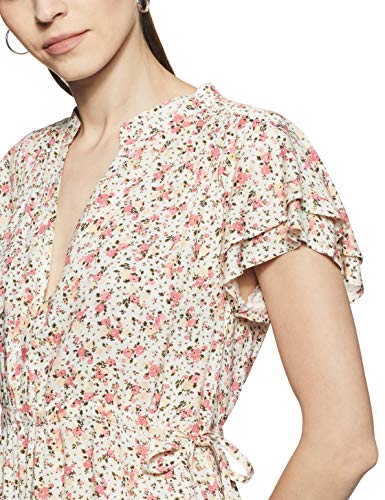 Image of SERA Women's Georgette A-Line Midi Dress