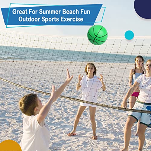 7" Mini Rubber Replacement Basketballs for Basketball Hoop, Toddler Soft Beach Pool Bouncy Ball Sports Party Game for Kids(3PCS) - Image 6