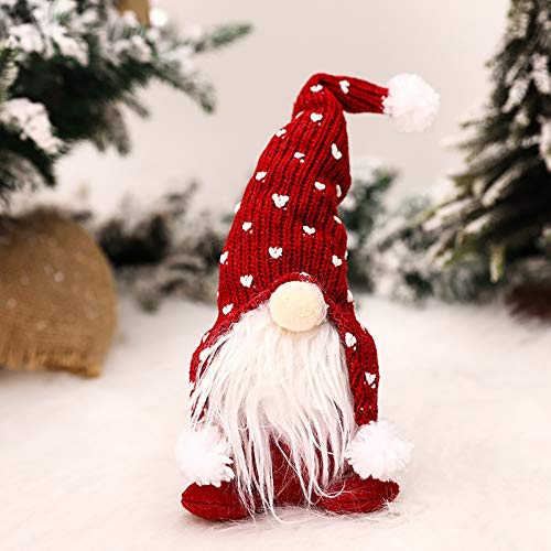 image for GBSELL Christmas Ornaments, Christmas Home Decor Doll, Plush Long Hat 