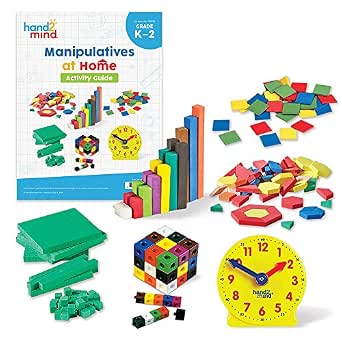 Amazon.com: hand2mind-93538 Take Home Math Manipulatives Kit for Kids ...