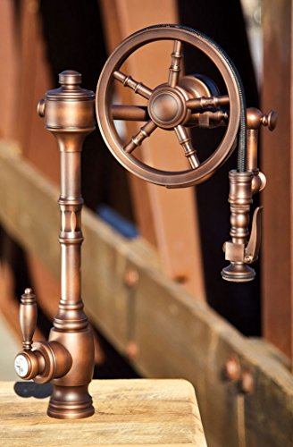 Waterstone51002sntraditionalthewheelpulldownkitchenfaucet2pcsuitesatinnickel Urban Country Home Decor Waterstone 5100 2 sn traditional the wheel pull down kitchen faucet 2pc suite satin nickel urban country home decor