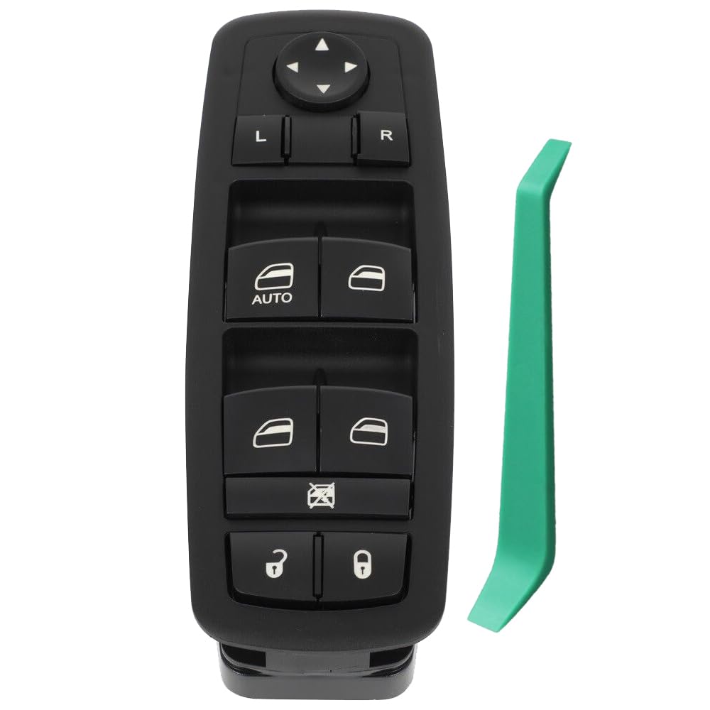 68307001AA Master Power Door Window Switch Front Driver Side 14+6 PINS fit for 2017 2018 2019 Dodge Journey Replace 68307001AB, 68307001AC, 68275252AC