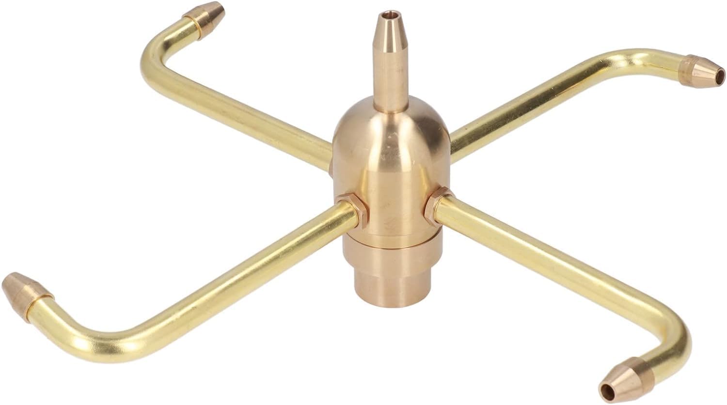 DULAI Fountain Nozzle, G1 Internal Thread Rotatable Pond Spray Nozzle Alloy Copper for Outdoor