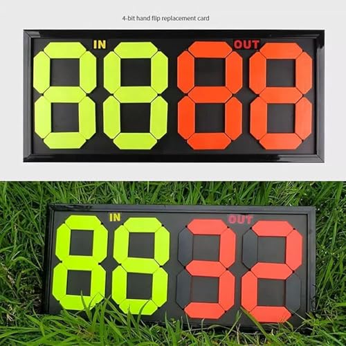 Tabla LED para Sustituciones de Fútbol 64x30x2 cm miniatura 2