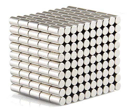 GXHUANG 30pc 6x8mm Cylindrical Round Decorative Refrigerator Magnets Office Magnet for Fridge,Office, Craft, Science Projects, Art