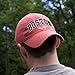 Boston Arch Pastime Trucker Hat (Cape Cod Red), Fitted Baseball Cap, New England Apparel Gift for Men/Women/Kids, OSFM Adjustable Size - Chowdaheadz