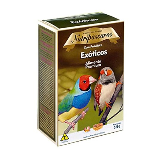 Ração para Pássaros Exóticos 325g