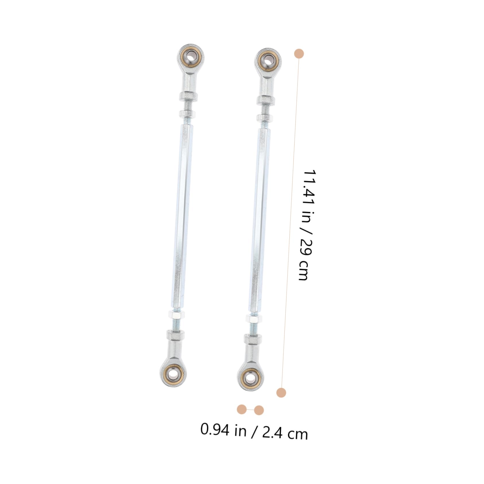 SOLUSTRE Rotules de Biellette de Direction pour Quad, Lot de 2 Pièces