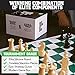Best Chess Set Ever (Quadruple Weighted - Black Board)