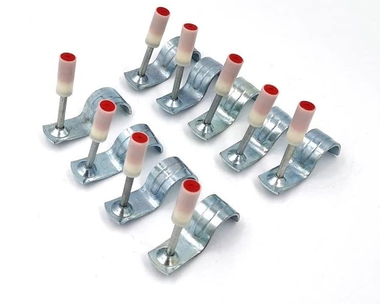 AIVYNACeiling Artifact Muffler Nailer Integrated Nail Woodworking Automatic Portable Bullet Nail Wooden keel Nail (Color : Tapy D-42mm- 200pcs)