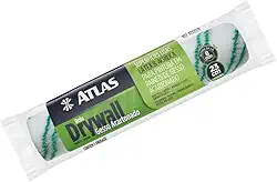 Rolo de Lã Sintética 23cm Poliamida 8mm Para Drywall Pintura em Paredes Lisas | Atlas