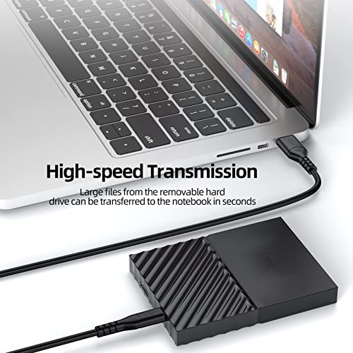 Femoro Mini Usb Cable 3Ft, Usb To Mini Usb Cable Male To Male, Usb Mini B Charging Cable Usb 2.0 480Mbps Transfer Speed For Camera Dash Cam Gopro Hero Ps3 Controller Gps Receiver #TOP1