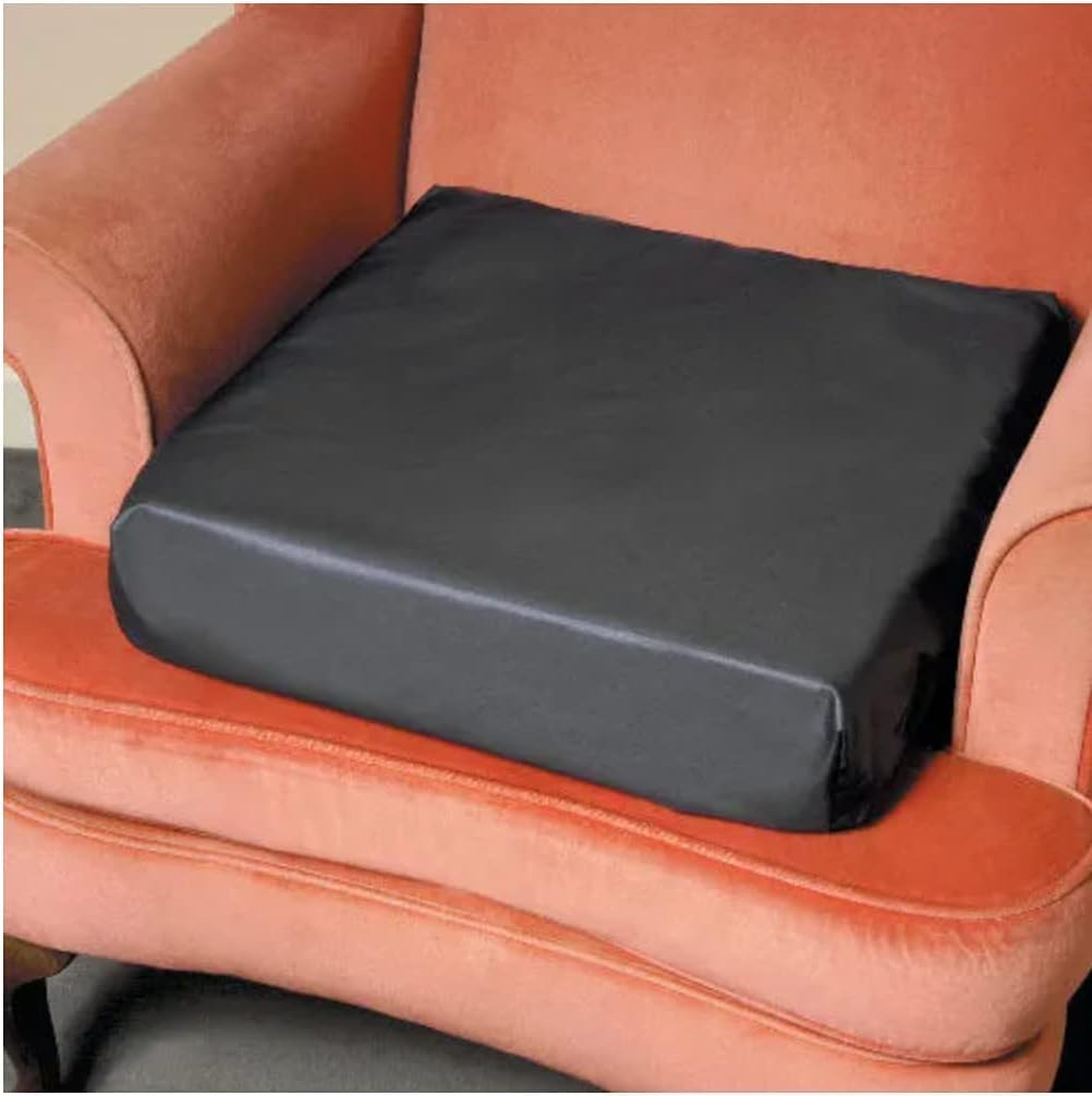 Cojín ortopédico de asiento para silla de ruedas para alivio de la presión para la salud de la columna vertebral, dolor de espalda baja, coxis, silla de oficina, asiento de coche, funda impermeable