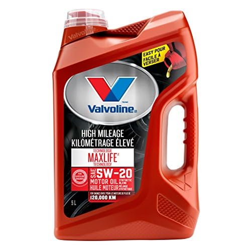 Valvoline 883021 Maxlife Higher Mileage Motor Oil 5W20, 5L