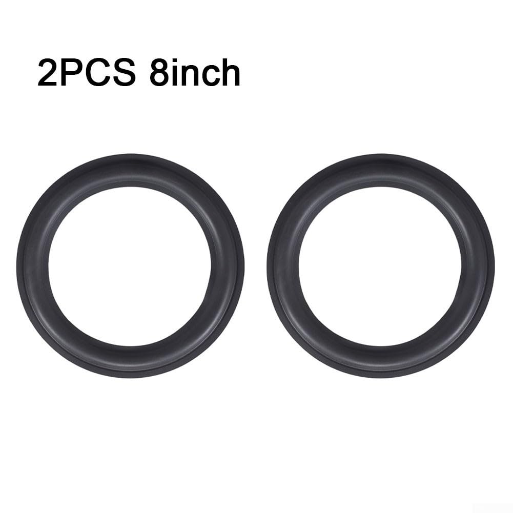 Kit de réparation en caoutchouc pour haut-parleur en mousse, installation facile, haut-parleurs de 10,2 cm, 12,4 cm, 15,2 cm, 20,3 cm, 20,3 cm