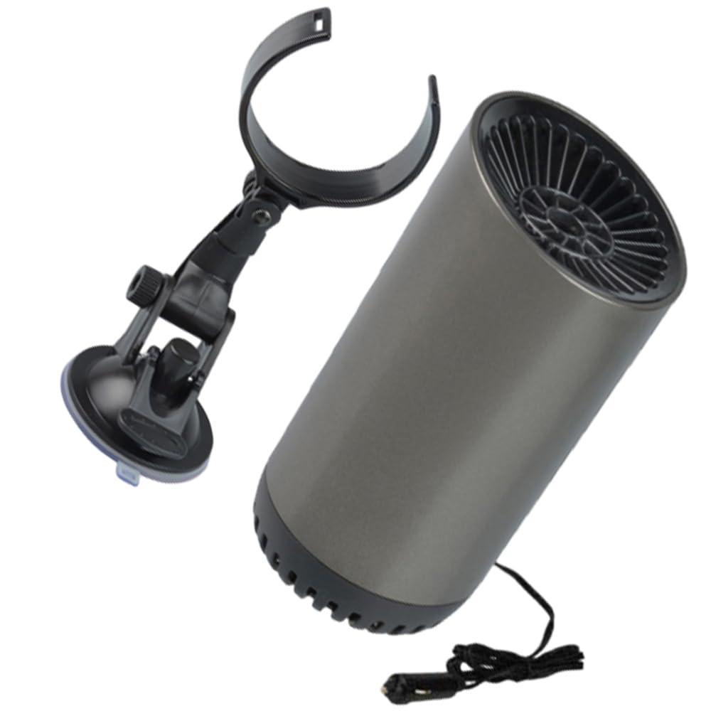 Riscaldatore per auto Riloer per camper 24V 150W portatile per auto invernale, riscaldamento rapido, sbrinamento, sbrinatore, presa per accendisigari, compatibile con la maggior parte dei veicoli