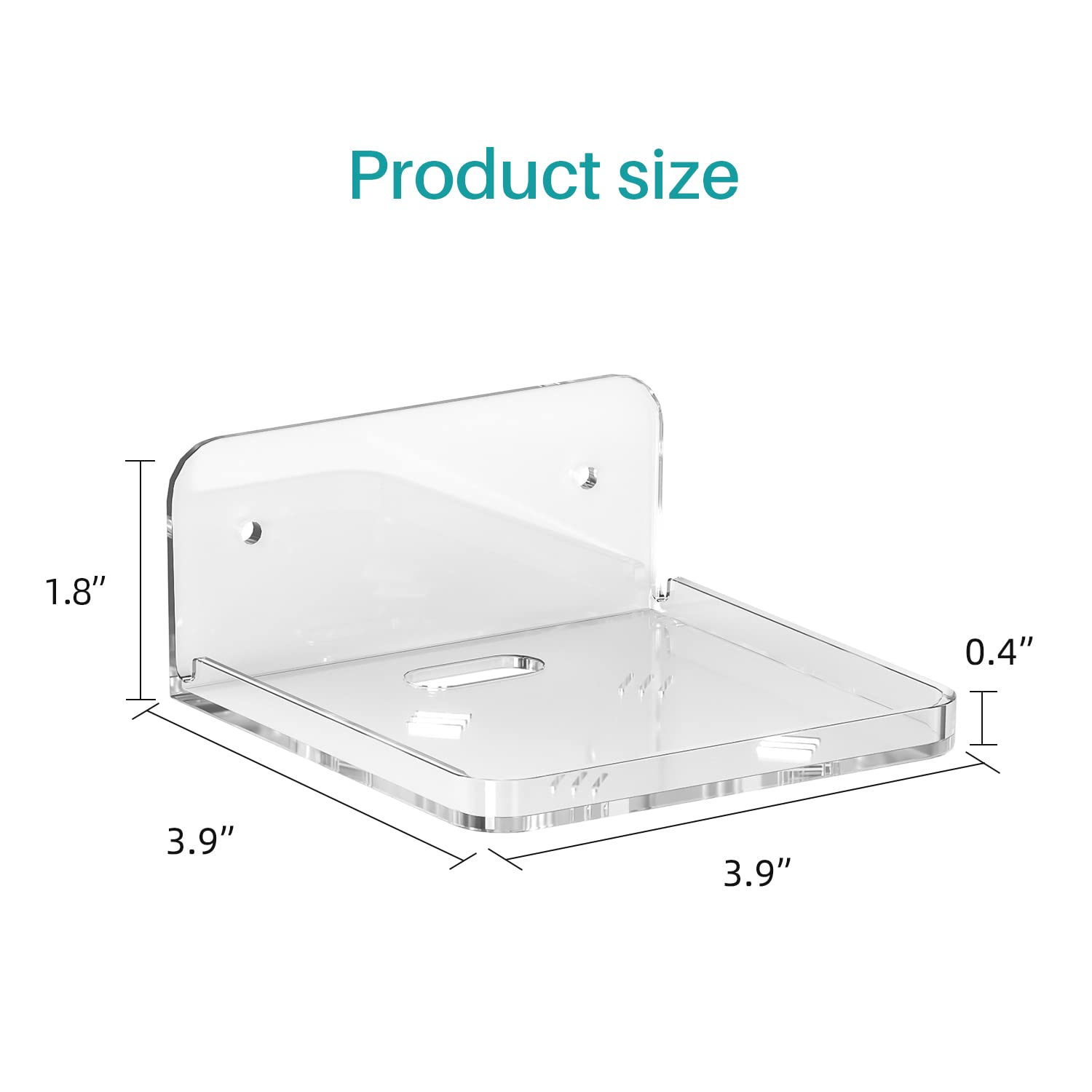 Lot De 2 étagères Murales Adhésives Transparentes Pour Caméra - Support Sans Perçage 9.5x11 Cm - Idéal Pour Caméra De Sécurité, Petits Objets Décoratifs étagère Flottante Petit Objet Lot De 2 étagères Murales Adhésives Transparentes Pour Caméra - Support Sans Perçage 9.5x11 Cm - Idéal Pour Caméra De Sécurité, Petits Objets Décoratifs étagère Flottante Petit Objet