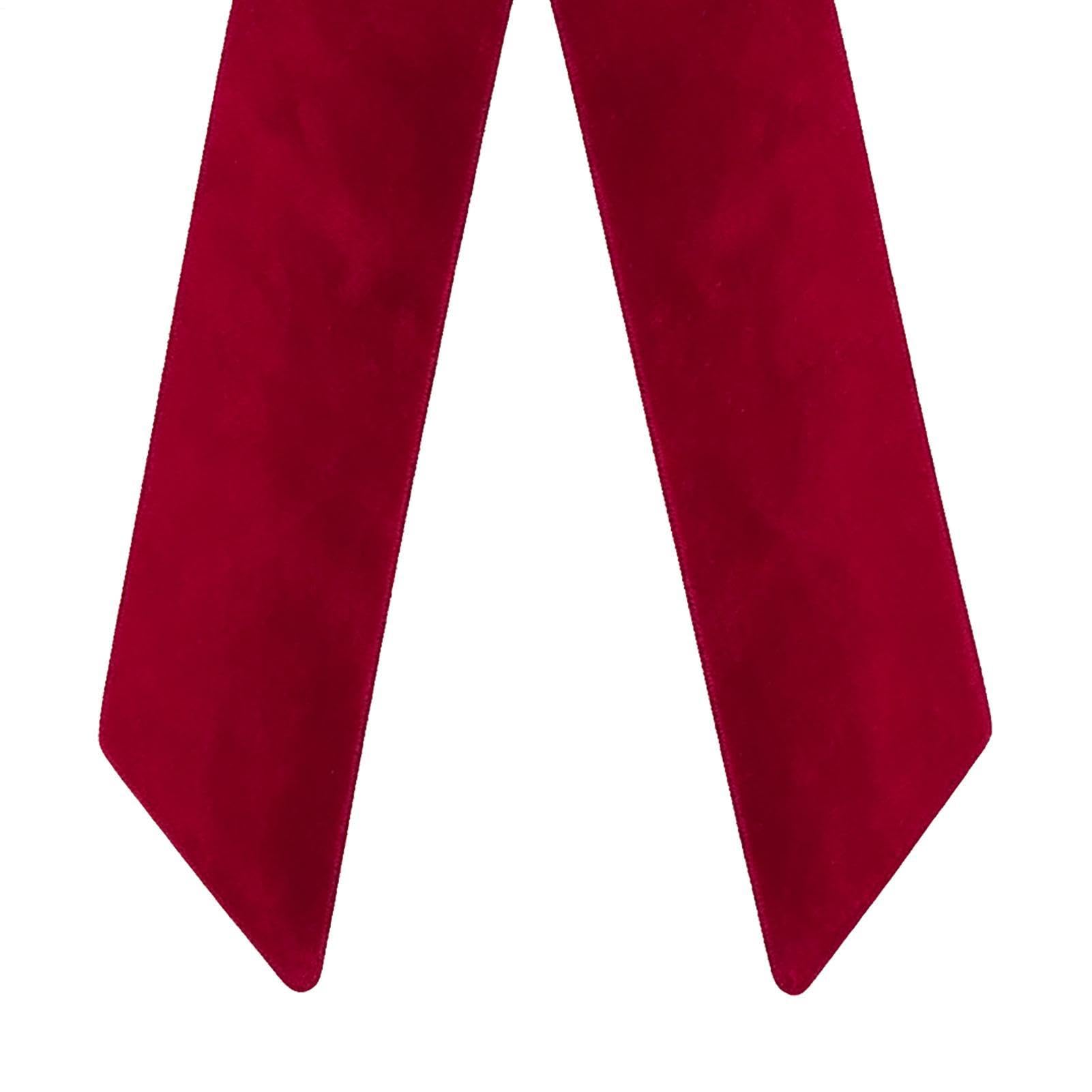Générique Ceintures Chaise Nœud-Noël 2 Pièces Ceintures Velours Rouge | Décoration Chaise Nœud-Noël Pour Maison, Mariage, Événements, Shower, Anniversaire, Fêtes, , Restaurant, Hôtel