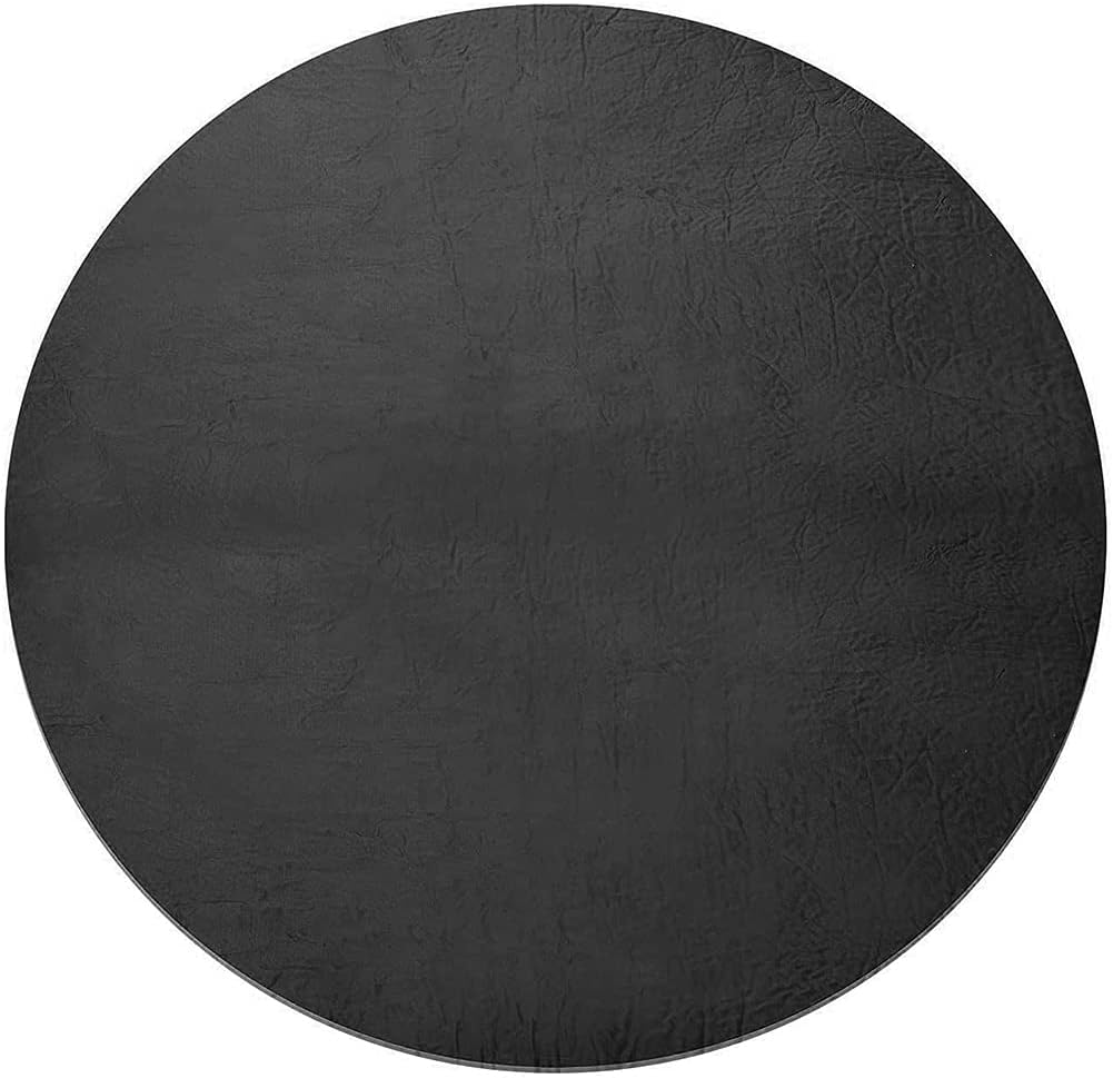 LICHENGTAI Cubierta para Piscina Redonda, 360cm Cubierta de Protección contra la Lluvia a Prueba de Lluvia, Cubierta de Verano para Piscina Enterrada, Cubierta para Piscina Redonda Inflable, Negro