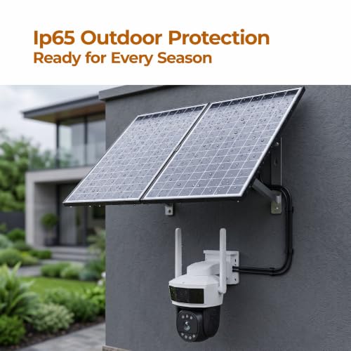 Image of Trueview 13500mAh Solar Power Bank with Panel, Portable Charger for Wireless CCTV & Outdoor Security Cameras, Battery Pack for Camping, Hiking, Travel & Emergency Use