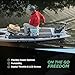 Newport NT300 Electric Outboard Motor - 3HP 1300W Brushless Direct Drive, 66-Mile Range, Ultra-Quiet, Maintenance-Free, Portable, Digital Throttle with LCD Display