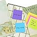 SIMONA Sticky Notes 3x3 in, 6 Color Bright Colorful Sticky Pad, 6 Pads/Pack, 100 Sheets/Pad, Self-Sticky Note Pads (Yellow, Green, Blue, Orange, Purple, Rose) …