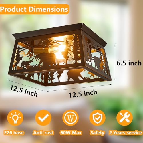 Feohak 001 Rustic Light Fixture thumb #1
