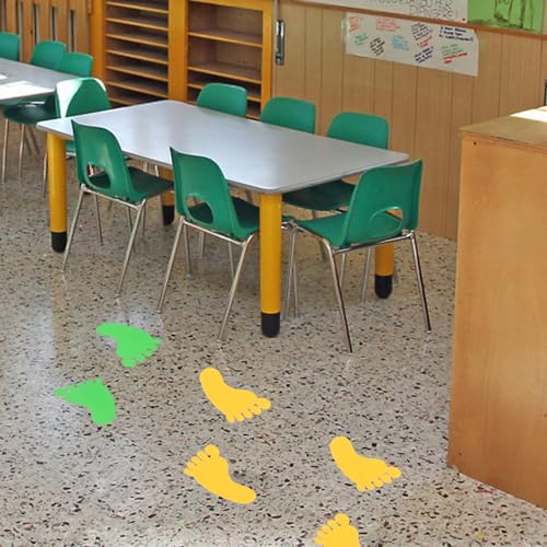 YARNOW 40pcs Adhesivos Decorativos de Manos y Pies para Pared miniatura 5