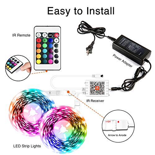 Dalattin Smart Wifi Led Strip Lights 50Ft thumb #7