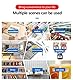 DOREE DK-22205 DK22205 Etikettenrollen (Endlos) für Brother P-Touch QL-500 QL-500A QL-500BS QL-500BW (4 Packungen)