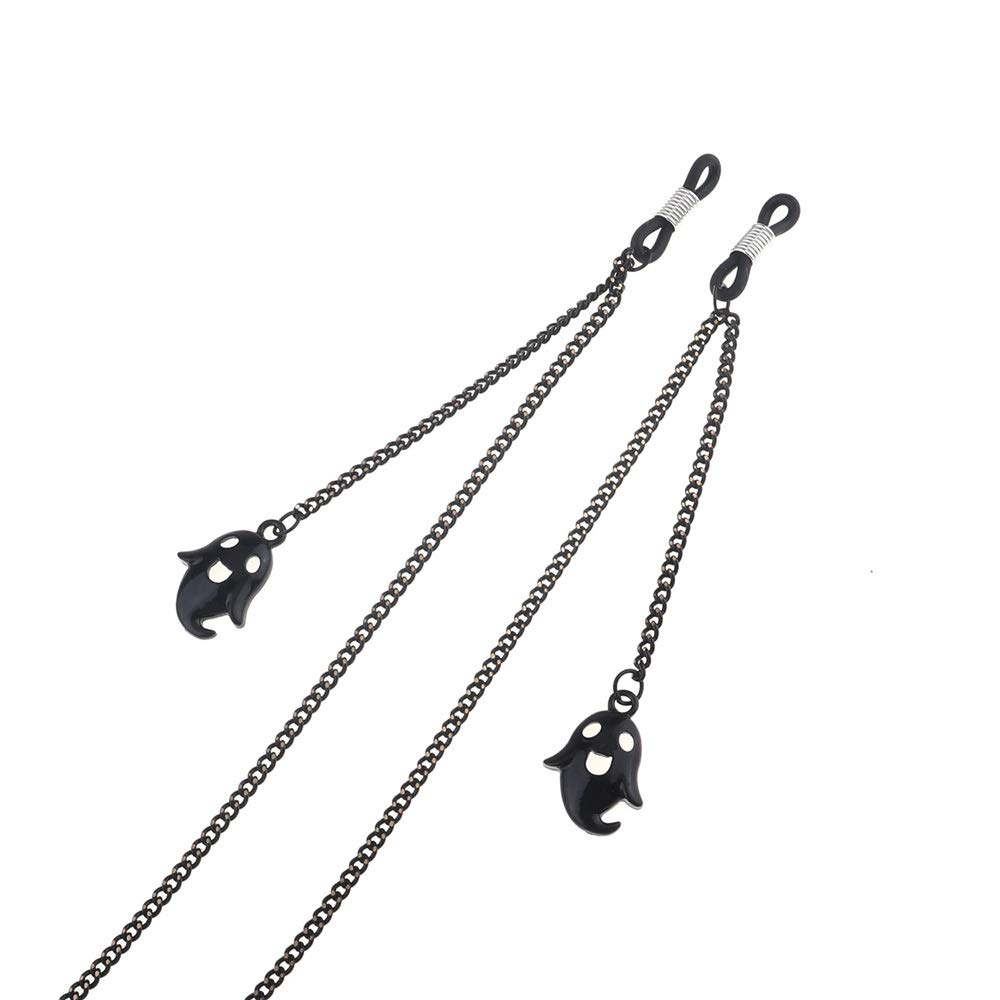 Sonnenbrillen-Kette, Brillenband, Brillenkette aus Edelstahl, Brillengestell-Verschluss, Anti-Verlust-Brillenkette Metall