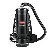 Rubbermaid Commercial Executive Series Backpack Vacuum Cleaner, 8-Amp, 10-quart (1868434)