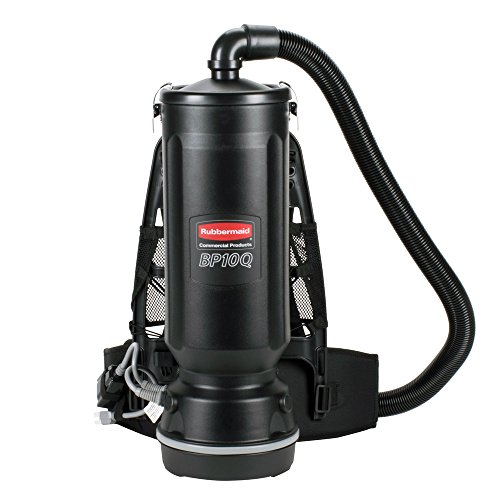 Rubbermaid Commercial Executive Series Backpack Vacuum Cleaner, 8-Amp, 10-quart (1868434)