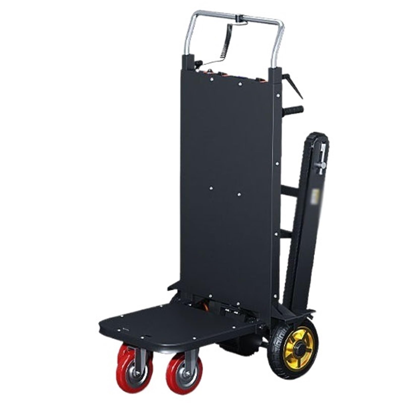 Schwerlast-Klappkarre Raupenklettermaschine for Heben schwerer Gegenstände und for Treppensteigen Paletten- und Transport auf Rädern