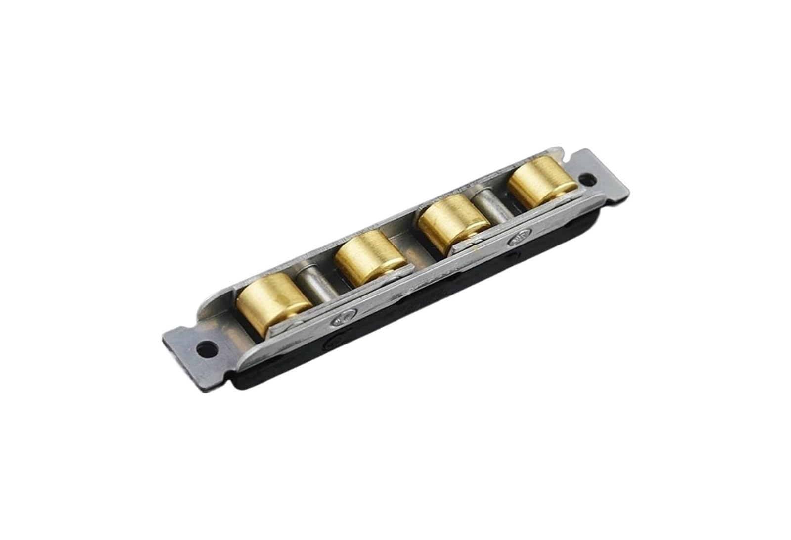 dfEDRd Sliding Door Track Wheel, Wheels Rollers Heavy Mute Window Bearing Four Rounds Copper Wheel Pulley Hardware 2Pcs(77 Concave Wheel)