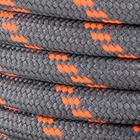 Lacets Ronds FIHODONE - 2 Paires - 4mm X 120cm - Polyester Résistant - Sport/Randonnée