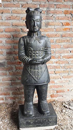 Möbel Peters Chinesischer Krieger Terracotta Armee Outdoor Frostfest 175cm Cover