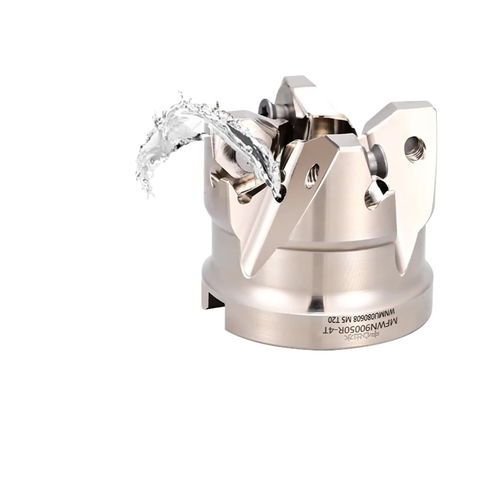 fresa frontal MFWN MFWN900 Cabezal de fresa pesada hexagonal de doble cara insertado con WNMU0806 combinado con portaherramientas BT NT HSK FMB(MFWN900-50-22-4T)